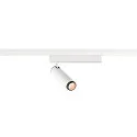 SLV LED 1-Phasen-Strahler GRIP! S PHASE DTW, zylindrisch, 11W 2000-3000K 29°, CRi >90, Dim-to-Warm, schwenkbar, weiß / schwarz