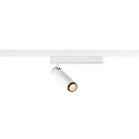 SLV LED 1-Phasen-Strahler GRIP! S PHASE DTW, zylindrisch, 11W 2000-3000K 29°, CRi >90, Dim-to-Warm, schwenkbar, weiß / schwarz