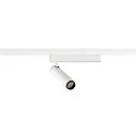 SLV LED 1-Phasen-Strahler GRIP! S PHASE DTW, zylindrisch, 11W 2000-3000K 29°, CRi >90, Dim-to-Warm, schwenkbar, weiß / schwarz