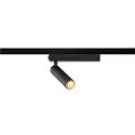 SLV LED 1-Phasen-Strahler GRIP! S PHASE DTW, zylindrisch, 11W 2000-3000K 29°, CRi >90, Dim-to-Warm, schwenkbar, schwarz / gold