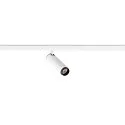 SLV LED Niedervolt-Spot GRIP! S DALI, zylindrisch, 48V, 9.8W 2700K 29°, DALI dimmbar, schwenkbar, weiß / schwarz