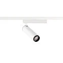 SLV LED 1-Phasen-Strahler GRIP! M PHASE DTW, zylindrisch, 15W 2000-3000K 42°, CRi >90, UGR <19, Dim-to-Warm, schwenkbar