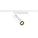 SLV LED 1-Phasen-Strahler GRIP! M PHASE DTW, zylindrisch, 15W 2000-3000K 42°, CRi >90, UGR <19, Dim-to-Warm, schwenkbar