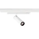 SLV LED 3-Phasen-Strahler GRIP! M PHASE, 20W 2700K 42°, CRi >90, UGR <19, dimmbar, schwenkbar, weiß / schwarz