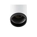 SLV 3-Phasen-Strahler GRIP! L, zylindrisch, GU10 max. 6W, drehbar und schwenkbar, weiß / schwarz