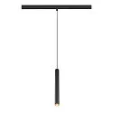SLV LED Niedervolt-Pendelleuchte GRIP! S DALI, 48V, 2700K 29°, DALI dimmbar, schwarz / gold