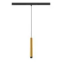 SLV LED Pendelleuchte GRIP! S, 48V, 2000-3000K 29°, DALI steuerbar, Dim-to-Warm, gold / schwarz