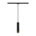 SLV 1-phase pendant luminaire GRIP! L GU10 GU10 IP20, black dimmable
