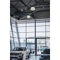 SLV hall spot HIGHBAY C 400 DALI DALI controllable IP65, black matt dimmable