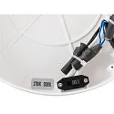SLV LED Wand- und Deckenleuchte ONE DALI, Up/Down, Ø 40cm, 14W 2700/3000K (CCT Switch) 130°, DALI dimmbar, weiß