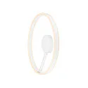 SLV LED Wand- und Deckenleuchte ONE DALI, Up/Down, Ø 60cm, 23W 2700/3000K (CCT Switch) 130°, DALI dimmbar, weiß