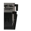 SLV LED Deckeneinbauleuchte KADUX DOUBLE, 2-fkammig, DALI 2 dimmbar, kardanisch schwenkbar, 54W 4000K 3400lm 30°, schwarz