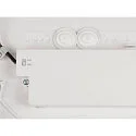 SLV LED Wand- und Deckenleuchte DECONA PHASE, rund, 18W 2700/3000K (CCT Switch), dimmbar, weiß / gold