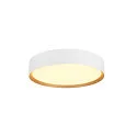 SLV LED Wand- und Deckenleuchte DECONA PHASE, rund, 18W 2700/3000K (CCT Switch), dimmbar, weiß / gold