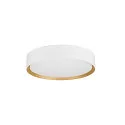 SLV LED Wand- und Deckenleuchte DECONA PHASE, rund, 18W 2700/3000K (CCT Switch), dimmbar, weiß / gold