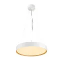 SLV LED Wand- und Deckenleuchte DECONA PHASE, rund, 23W 2700/3000K (CCT Switch), dimmbar, weiß / gold