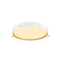 SLV LED Wand- und Deckenleuchte DECONA PHASE, rund, 23W 2700/3000K (CCT Switch), dimmbar, weiß / gold