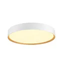 SLV LED Wand- und Deckenleuchte DECONA PHASE, rund, 23W 2700/3000K (CCT Switch), dimmbar, weiß / gold