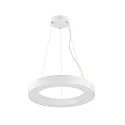 SLV pendant luminaire MEDO® RING 60 DALI for VDU workstation, DALI controllable, CCT Switch IP20, white dimmable