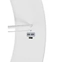 SLV pendant luminaire MEDO® RING 90 PHASE for VDU workstation, CCT Switch IP20, white dimmable