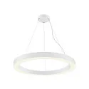 SLV pendant luminaire MEDO® RING 90 PHASE for VDU workstation, CCT Switch IP20, white dimmable