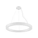 SLV pendant luminaire MEDO® RING 90 PHASE for VDU workstation, CCT Switch IP20, white dimmable