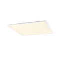 SLV LED Einlege-Deckenleuchte PANEL C 600 ON-OFF, IP54 IK02, 59.5cm, 34W 3000/4000K (CCT Switch), UGR <19, schaltbar, CRI 80