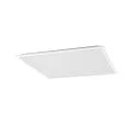 SLV LED Einlege-Deckenleuchte PANEL C 600 ON-OFF, IP54 IK02, 59.5cm, 34W 3000/4000K (CCT Switch), UGR <19, schaltbar, CRI 80