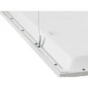 SLV LED Einlege-Deckenleuchte PANEL C 625 DALI, IP54 IK02, 59.5cm, 34W 3000/4000K (CCT Switch), UGR <19, dimmbar, CRI 80