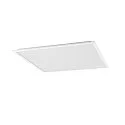 SLV LED Einlege-Deckenleuchte PANEL C 625 DALI, IP54 IK02, 59.5cm, 34W 3000/4000K (CCT Switch), UGR <19, dimmbar, CRI 80