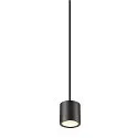 SLV LED Pendelleuchte OCULUS DTW PHASE PVD, Wechsel-Optik, 11W 2000-3000K 100°, Dim-to-Warm, dunkel bronze