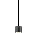 SLV LED Pendelleuchte OCULUS DTW PHASE PVD, Wechsel-Optik, 11W 2000-3000K 100°, Dim-to-Warm, dunkel bronze