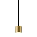 LED Pendelleuchte OCULUS DTW PHASE PVD, Wechsel-Optik, 11W 2000-3000K 100°, Dim-to-Warm, messing