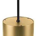 SLV LED Pendelleuchte OCULUS DTW PHASE PVD, Wechsel-Optik, 11W 2000-3000K 100°, Dim-to-Warm, messing