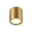 SLV LED Deckenleuchte OCULUS PHASE, Wechsel-Optik, 11W 2000-3000K 100°, CRi >90, Dim-to-Warm, mit Wechsel-Optik, messing