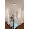 SLV LED Deckenleuchte OCULUS PHASE, Wechsel-Optik, 11W 2000-3000K 100°, CRi >90, Dim-to-Warm, mit Wechsel-Optik, messing