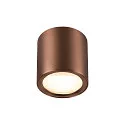 LED Deckenleuchte OCULUS PHASE, Wechsel-Optik, 11W 2000-3000K 100°, CRi >90, Dim-to-Warm, mit Wechsel-Optik, dunkel kupfer