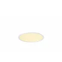 SLV ceiling recessed luminaire MEDO® 30 FRAME rigid, for VDU workstation, with frame, CCT Switch, switchable IP20, white 