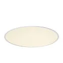 SLV ceiling recessed luminaire MEDO® 60 FRAME rigid, for VDU workstation, with frame, CCT Switch, switchable IP20, white 
