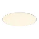 SLV ceiling recessed luminaire MEDO® 90 FRAME rigid, for VDU workstation, with frame, CCT Switch, switchable IP20, white 
