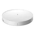 SLV ceiling recessed luminaire MEDO® 90 FRAME rigid, for VDU workstation, with frame, CCT Switch, switchable IP20, white 