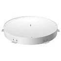 SLV ceiling recessed luminaire MEDO® 90 FRAMELESS rigid, for VDU workstation, CCT Switch, flush, switchable IP20, white 