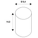 SLV lamp Edison pear shape ST64 FILAMENT CURLY GOLD switchable ST64 clear E27 4W 250lm 1800K 325° CRI >80 