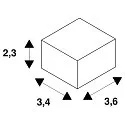SLV Zugentlastung, Standard, für nicht dimmbare Treiber (Art.Nr. 1008699 / 1008700 / 1008701)