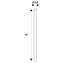 SLV 10er Verpackung LED Tube V T8 EM/M 1200 16W 840