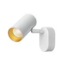 SLV LED Wand- und Deckenleuchte NOBLO® SINGLE PHASE DTW, IP20, 8W 2000-3000K 450lm 36°, CRi >90, Dim-to-Warm, weiß