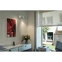 SLV LED Wand- und Deckenleuchte NOBLO® DOUBLE PHASE DTW, IP20, 15W 2000-3000K 940lm 36°, Dim-to-Warm, weiß