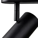 SLV LED Wand- und Deckenleuchte NOBLO® DOUBLE PHASE DTW, IP20, 15W 2000-3000K 940lm 36°, Dim-to-Warm, schwarz