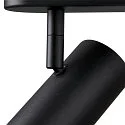 SLV LED Wand- und Deckenstrahler NOBLO® DOUBLE PHASE, IP20, 2-flammig, kardanisch, CRi>90, dimmbar, 12W 3000K 1460lm 32°, schwarz