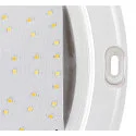 SLV LED Aufbauleuchte OUTDOOR BULKHEAD V 360, IP65 IK10, Ø 36cm, 20W 3000/4000/6500K 110°, CRI 80, schaltbar, schwarz, weiß